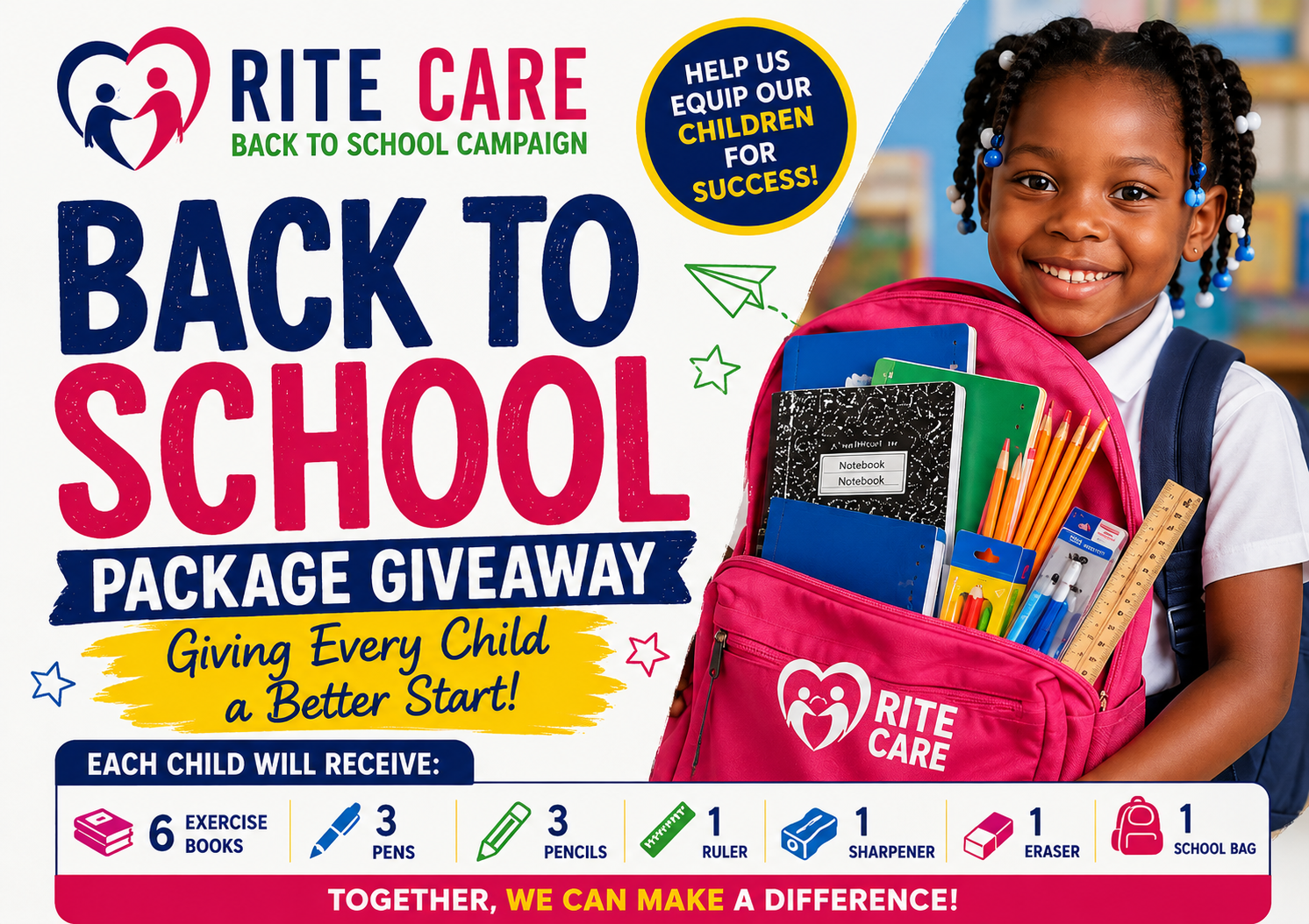 Rite Care Back to School Package Giveaway